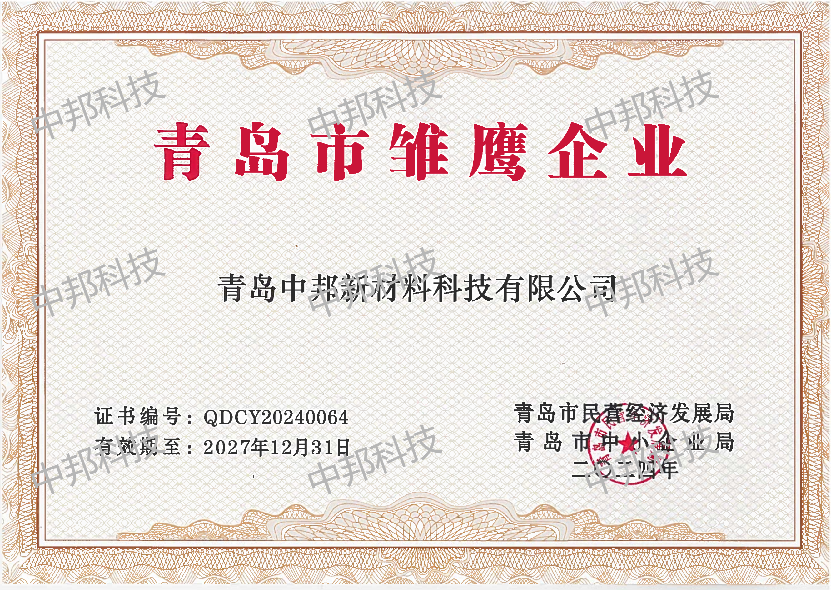 青島市雛鷹企業